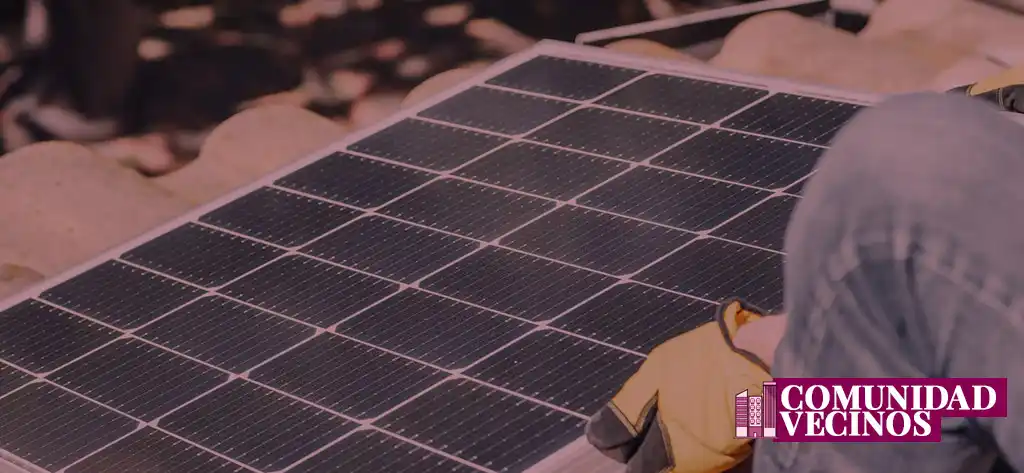 Instalación de placas solares en una comunidad de vecinos